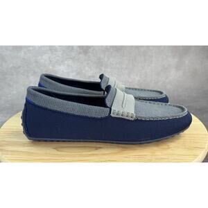 ROTHY'S The Driving Loafer Men’s 9.5 Amalfi Blue Loafers Slip On